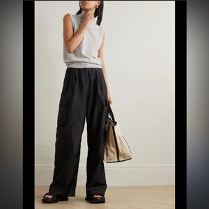 TSE cashmere turtleneck sleeveless sweater XL light blue